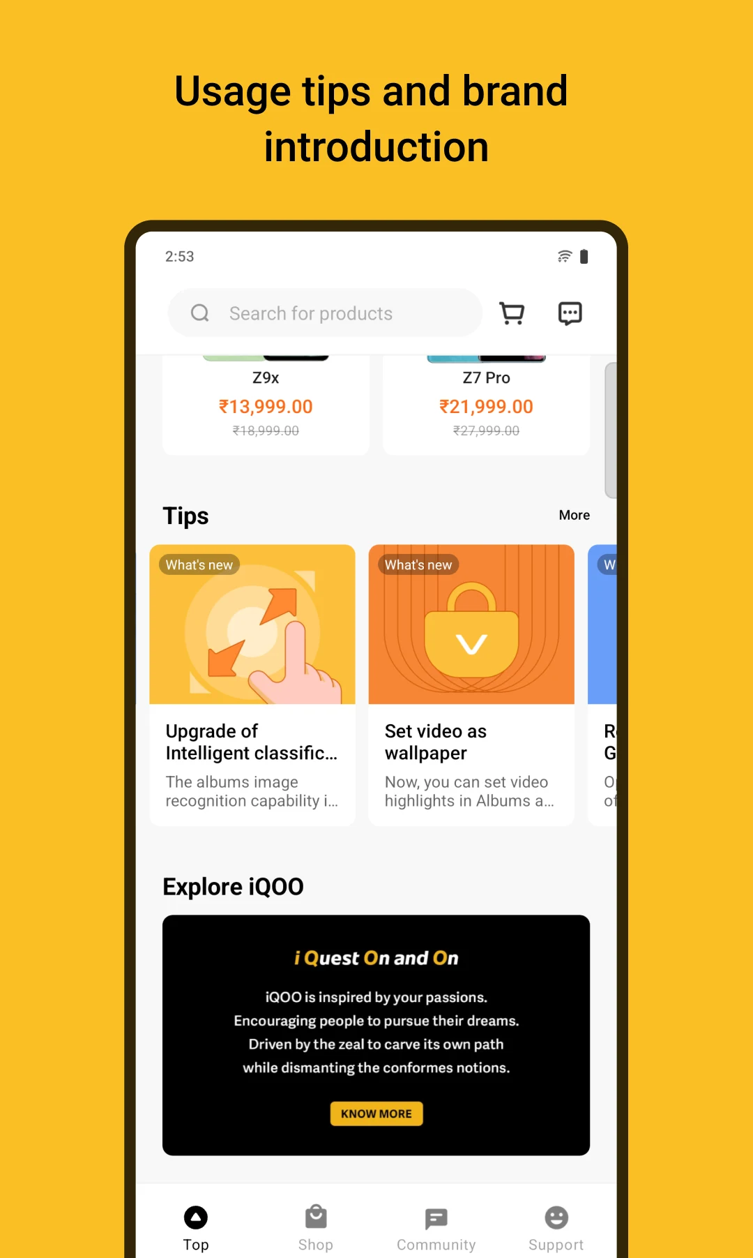 iQOO Store screenshot
