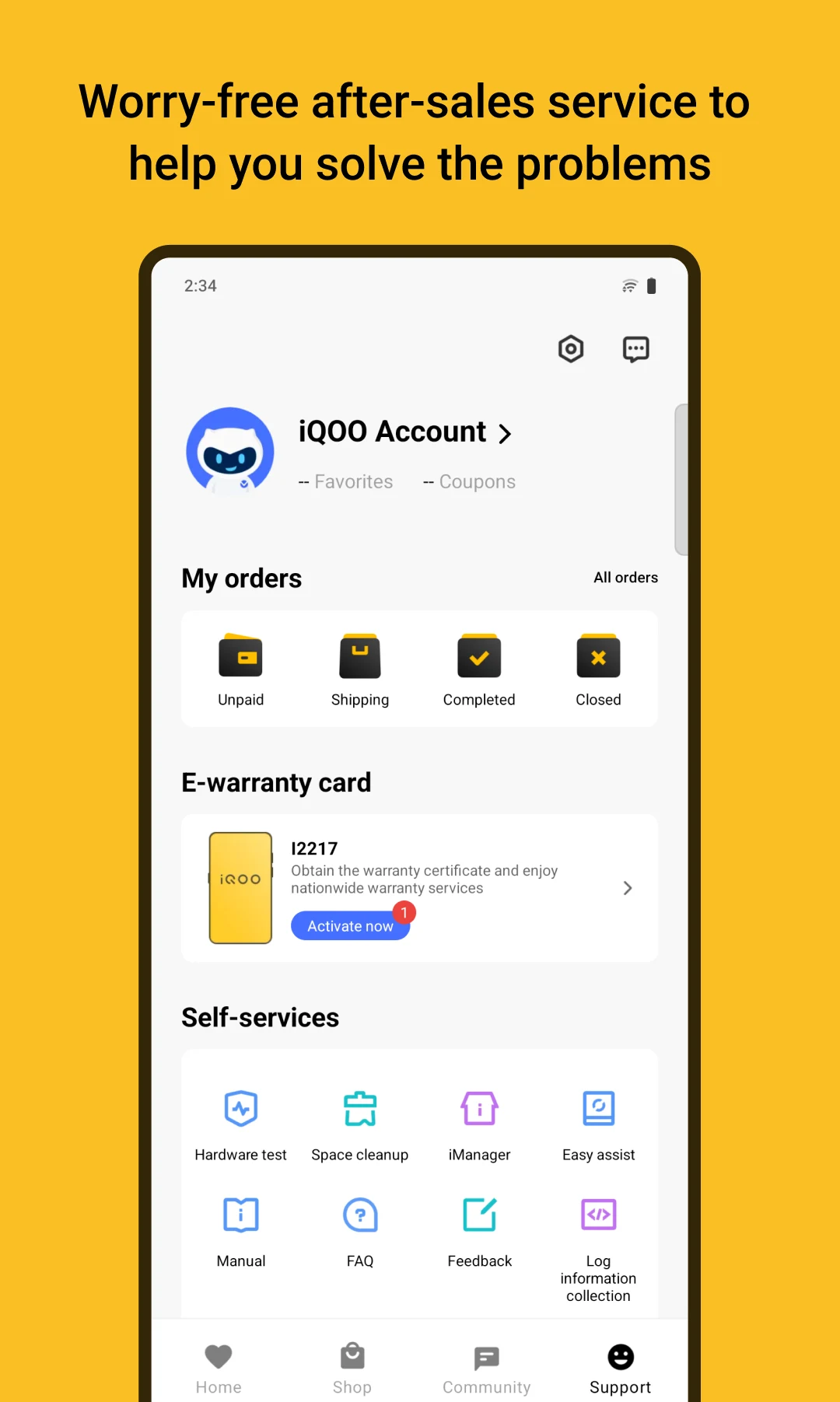 iQOO Store screenshot